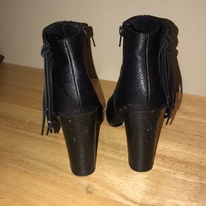 Express Shoes - Open toed bootie heels Express Shoes - Open toed bootie heels